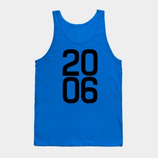 2006 Year 18th Birthday Tank Top